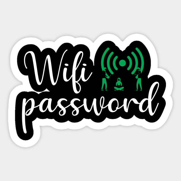 Wifi Password Internet Sticker by Shop Ovov